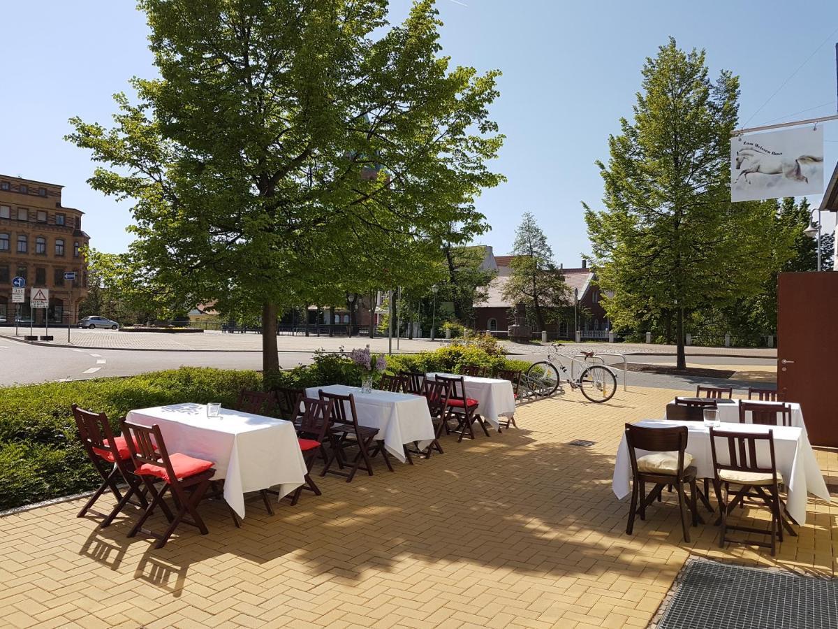 Hotel Zum Weissen Ross Delitzsch Fasilitas foto
